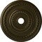 Ekena Millwork Cole Ceiling Medallion (Fits Canopies up to 9 1/8"), 25 3/8"OD x 3 3/8"ID x 1 3/8"P, Green Gold CM25COGGS - alternate 1